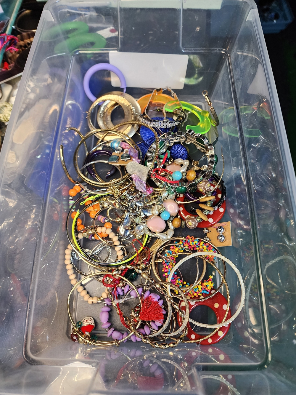 1lb Mixed Lot Fashion Jewelry For Crafting May Or May Not Have Matches